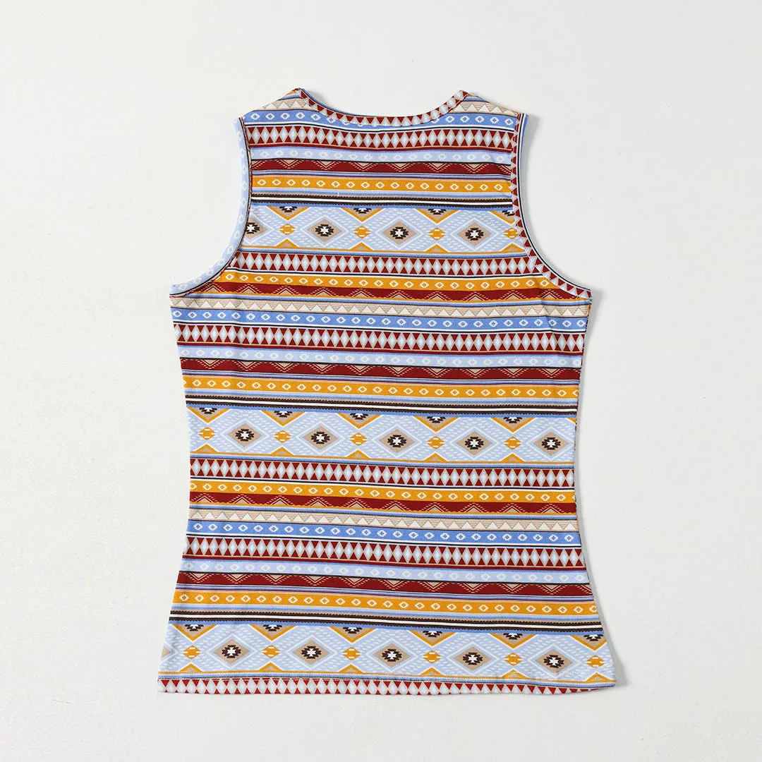 Aztec Print Tanktop