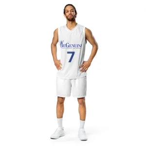 BeGenuine unisex basketball jersey