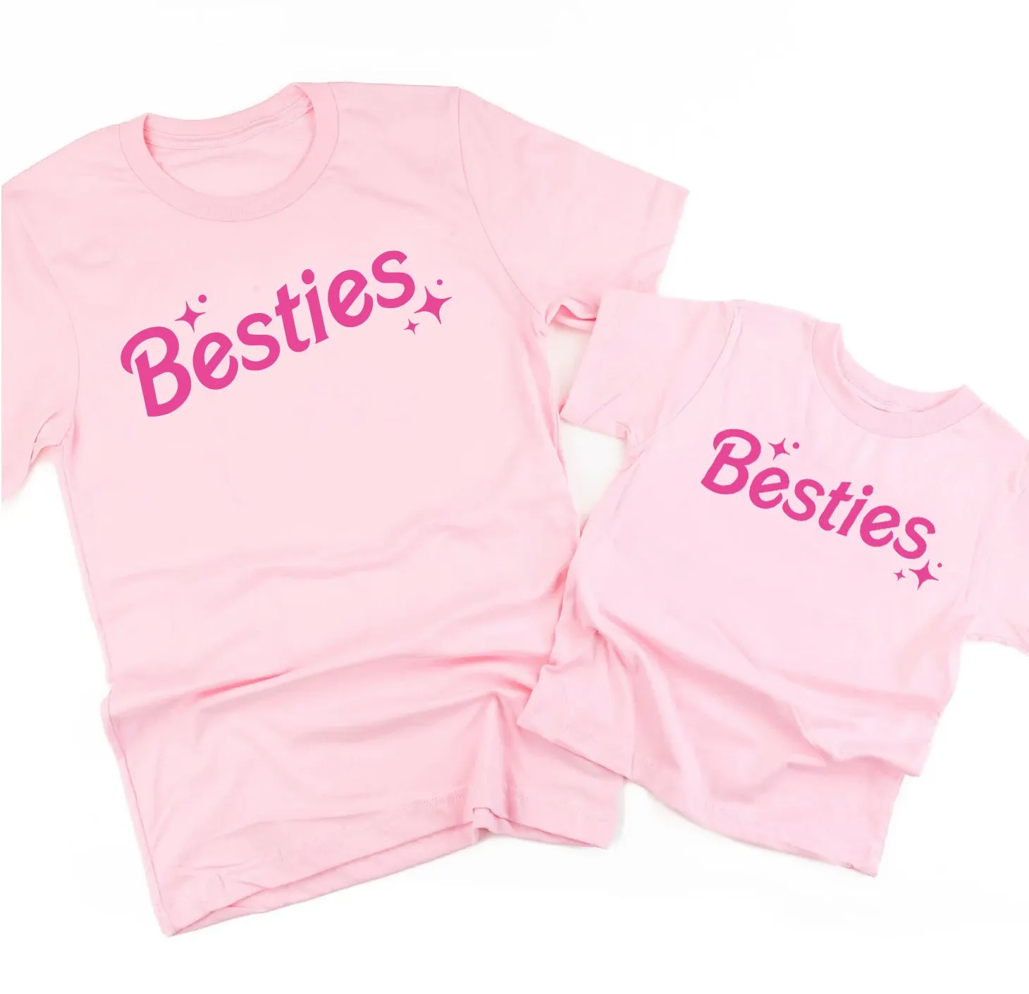 Besties (Barbie Party) - Set of 2 Tees