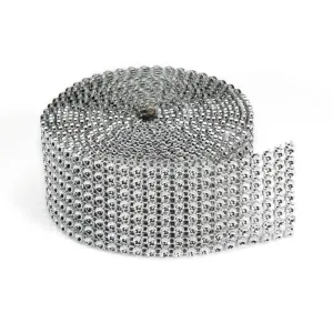 BLING 8L RIBBON SILVER 3MMX2YD