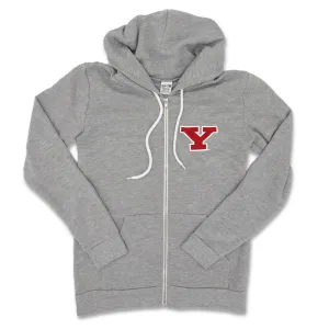 Block Y Zip Hoodie