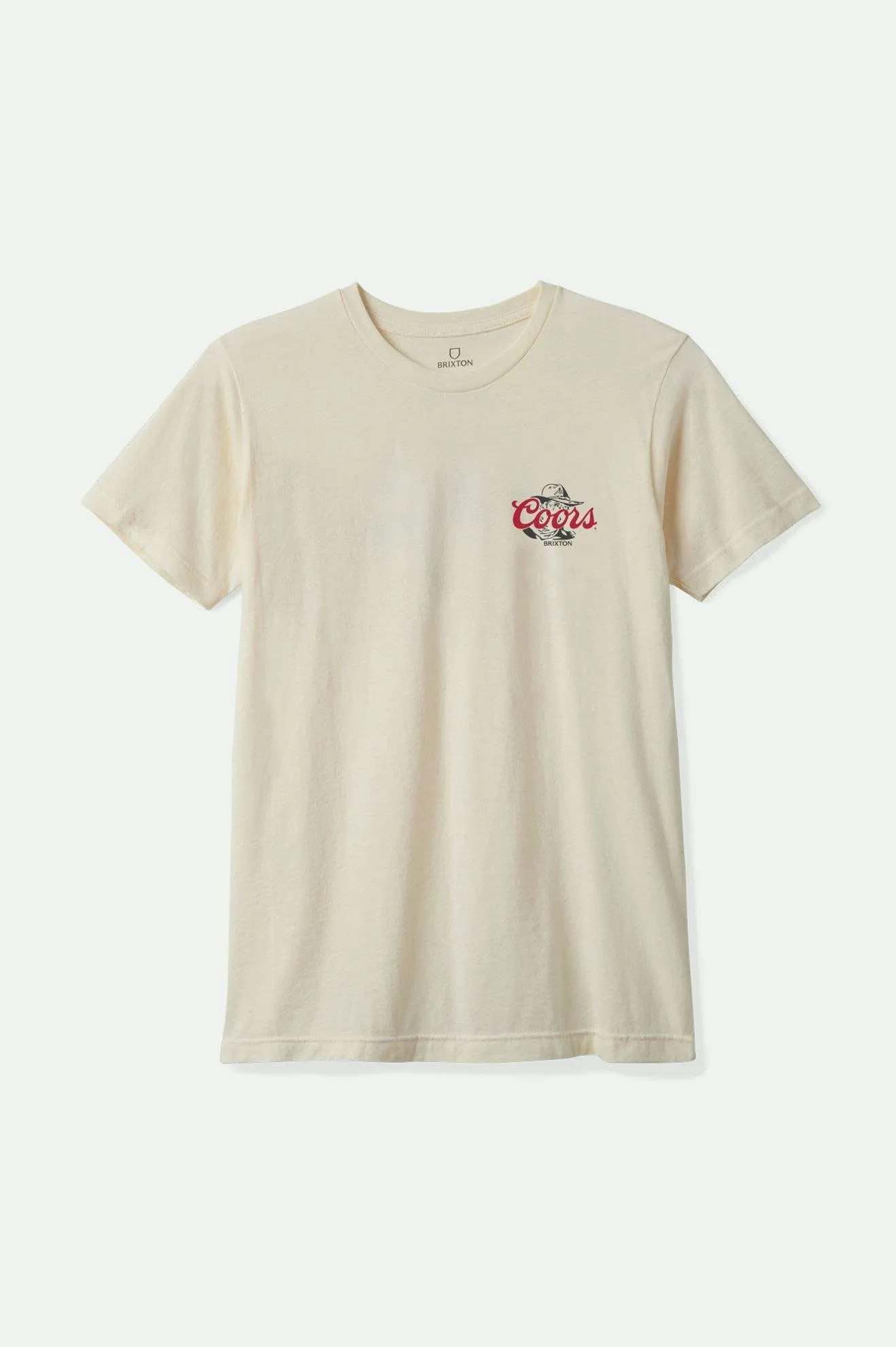 Brixton Coors Wayne S/S Standard T-Shirt - NATURAL