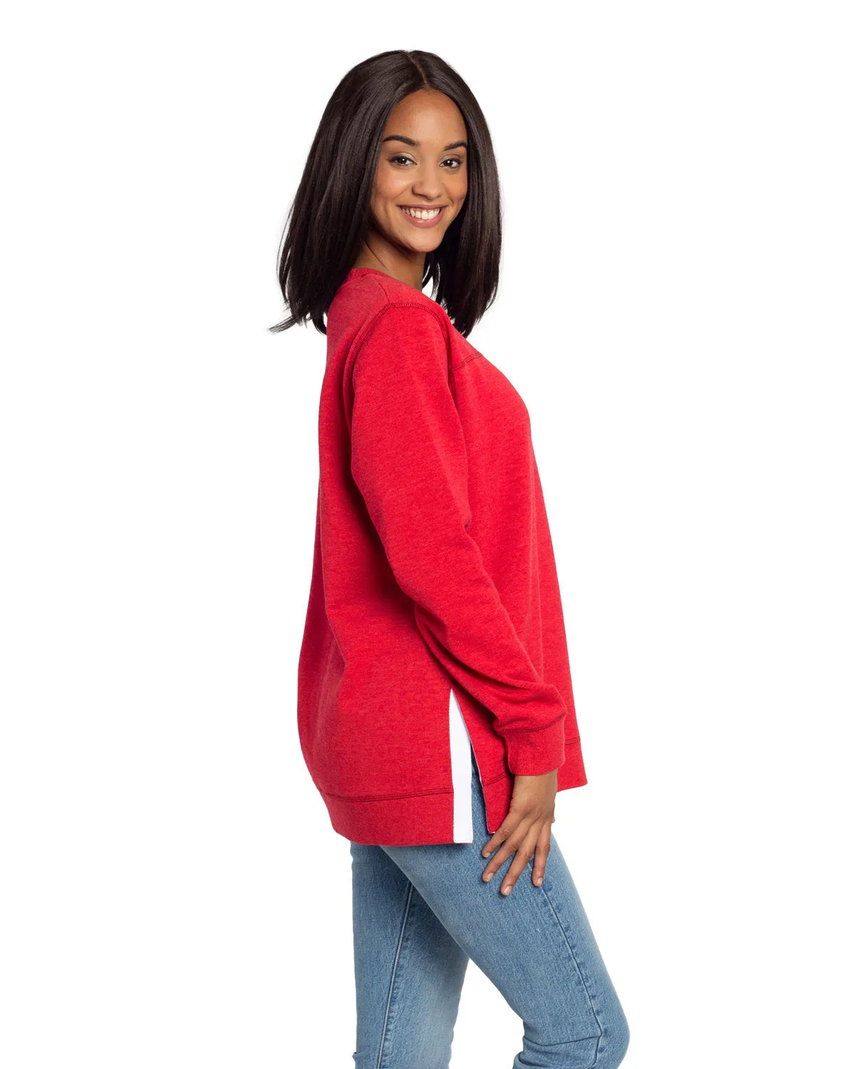 Chicka-d Ladies' Bato Basics Fleece Tunic