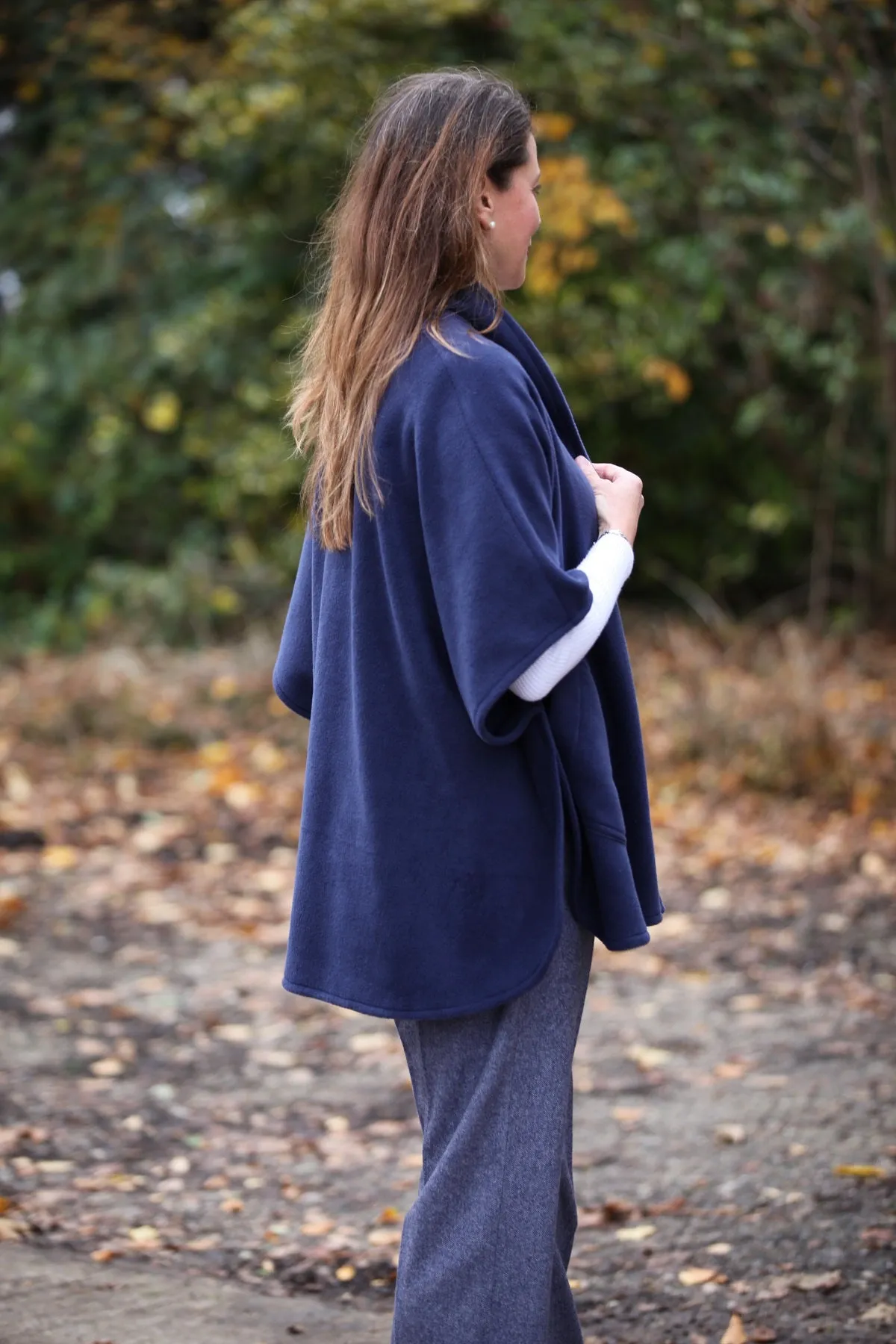 Classic Fleece Cape in 4 Colours