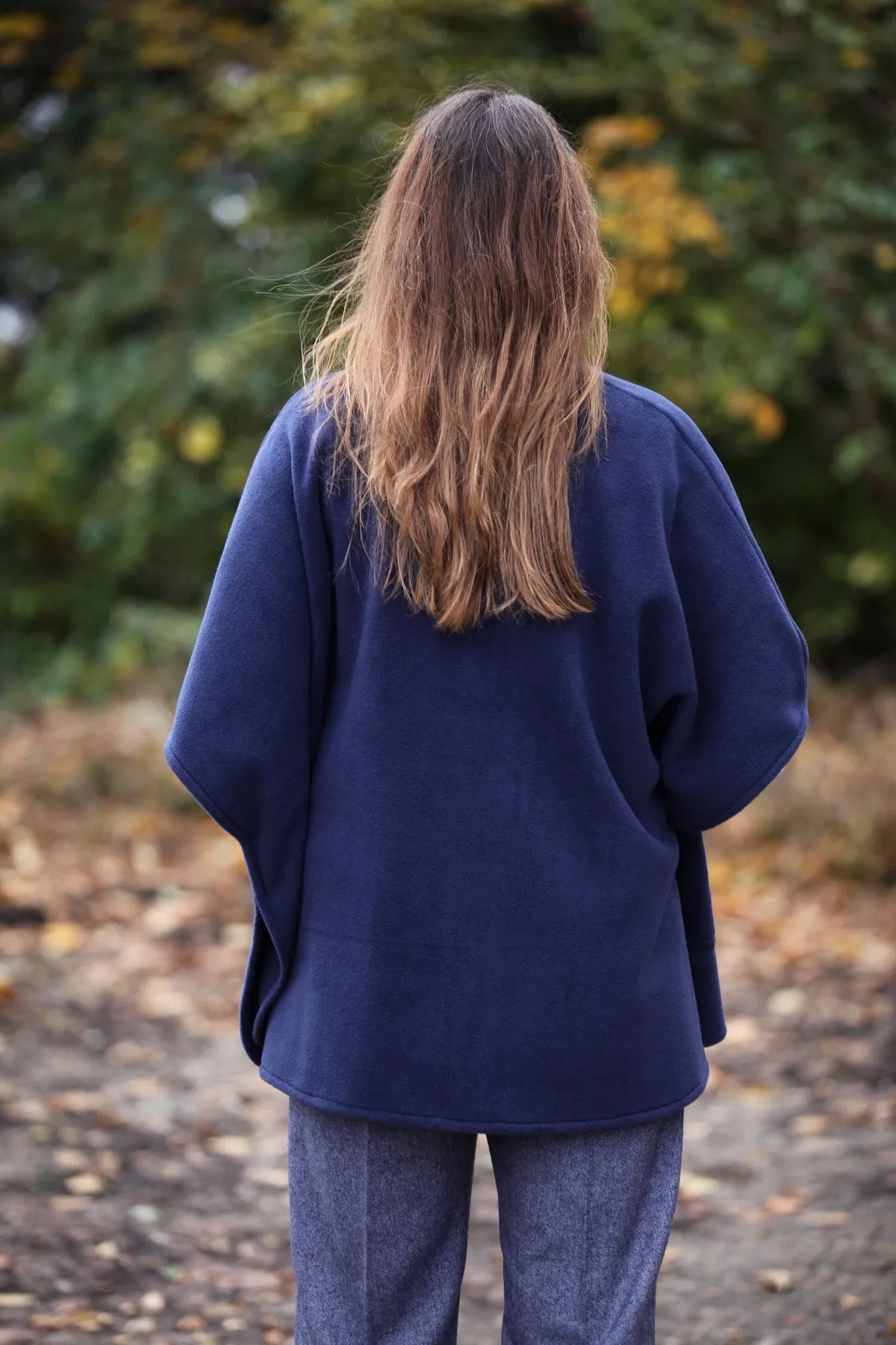 Classic Fleece Cape in 4 Colours