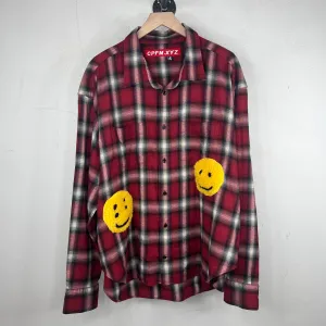 CPFM Red Smiley Flannel