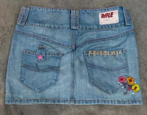 CR2131 Y2K Denim Skirts - 10 Pcs