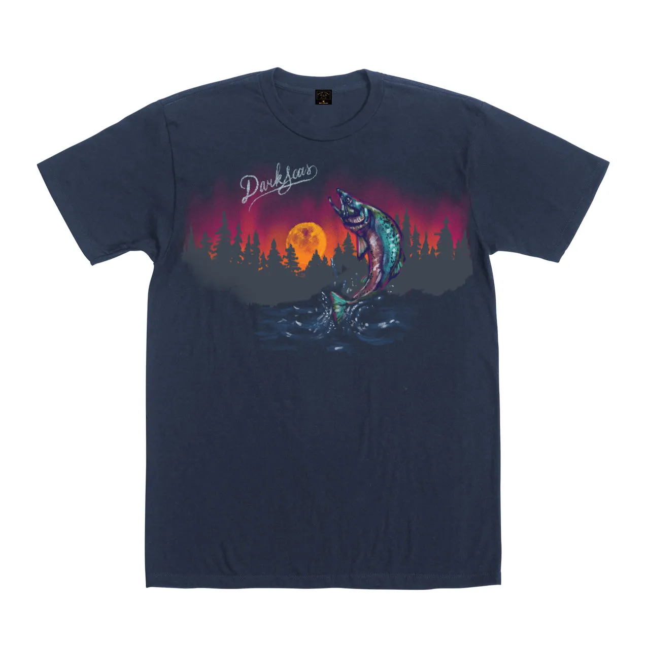 Dark Seas RIVERWALK PIGMENT T-SHIRT - SPELLBOUND