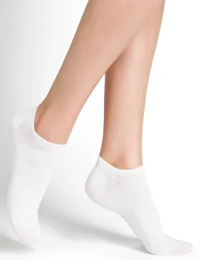 Duo Mini Sox Twin Pack Cotton Blanc