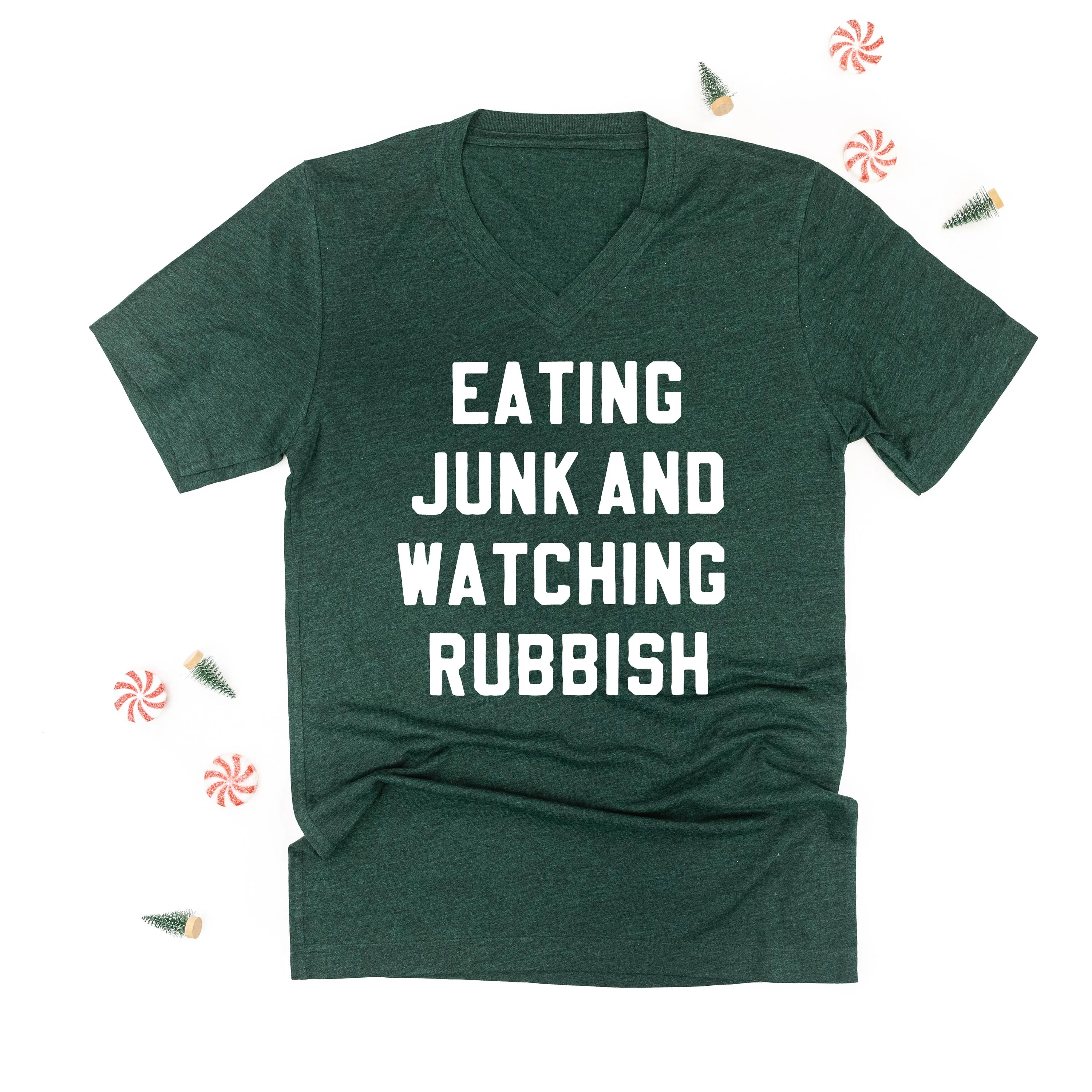 Eating Junk And Watching Rubbish - Unisex Tee