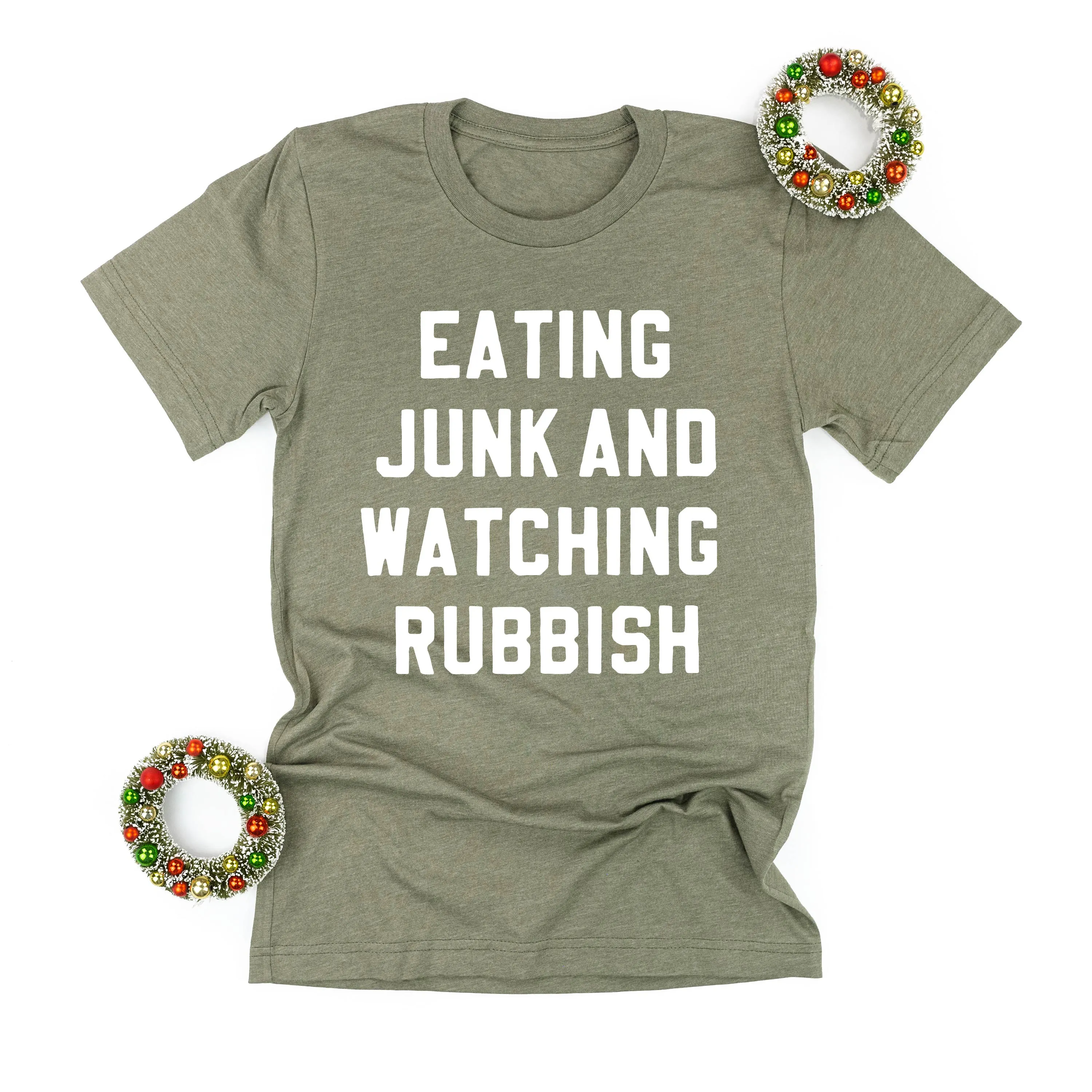 Eating Junk And Watching Rubbish - Unisex Tee