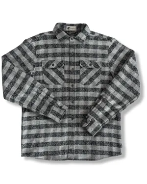 Grand Flannel, Charcoal Gingham