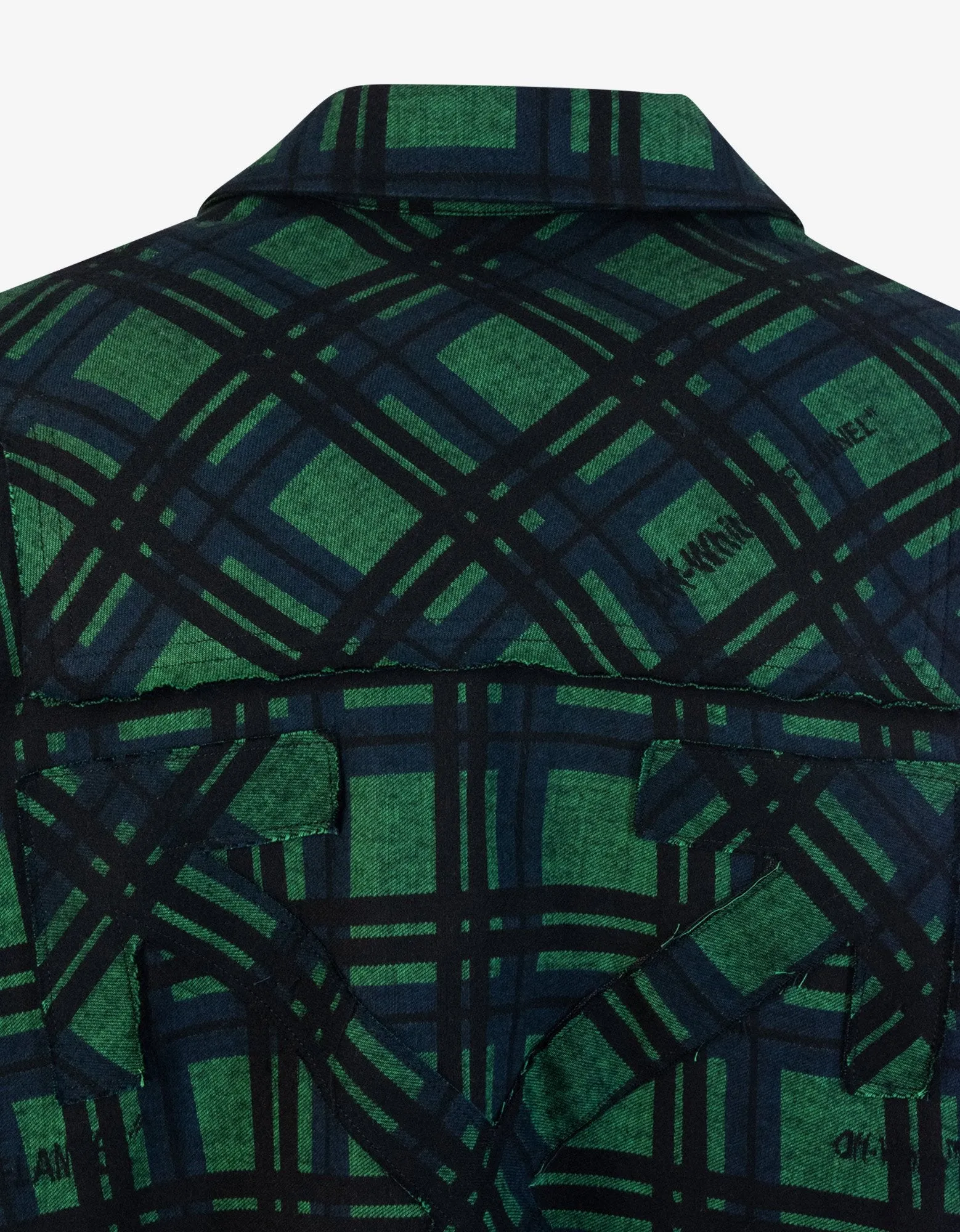 Green & Black Flannel Check Shirt