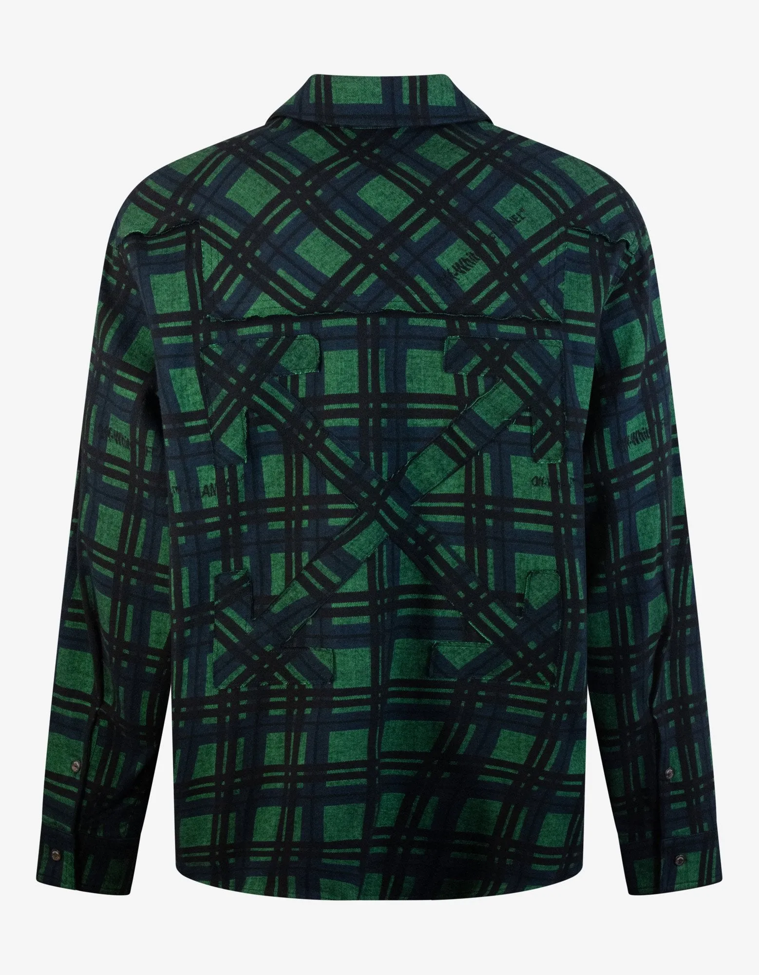 Green & Black Flannel Check Shirt