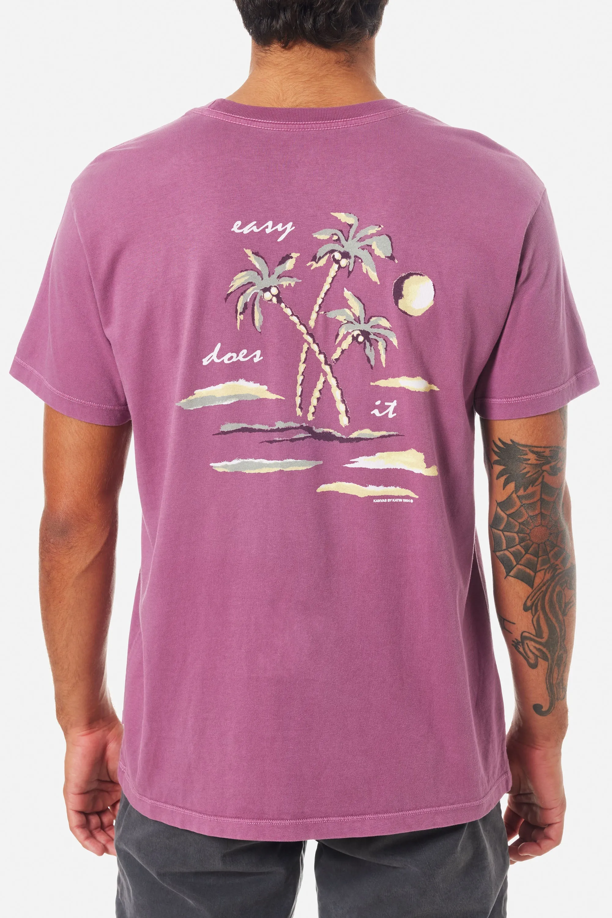 KATIN ARUBA TEE - KELP RED SAND WASH