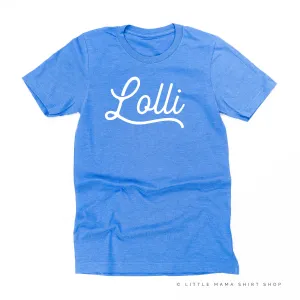 Lolli - Script ﻿- Unisex Tee