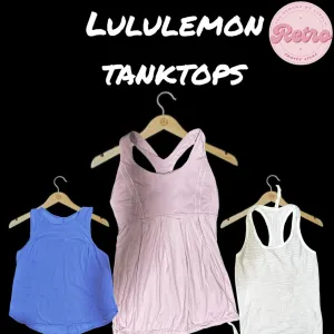 Lululemon tanktops/tshirts 10 pieces