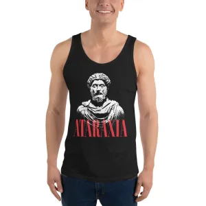 Marc Aurel Bust - Ataraxia Stoic Ethics - Unisex Tank Top