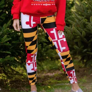 Maryland Flag / Leggings