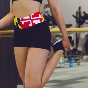 Maryland Flag Waist Band / Stretch Shorts