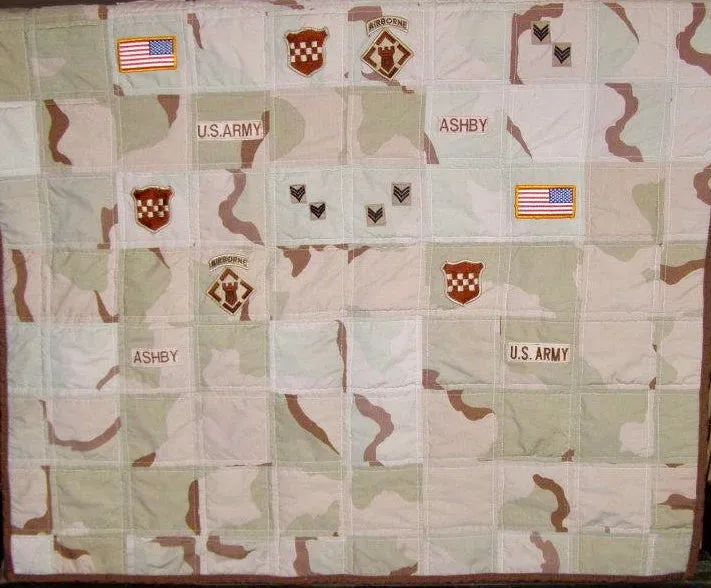 Memory Quilt - Throw Size - 50" x 60" - Custom Order