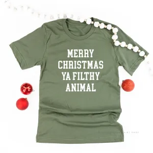 Merry Christmas Ya Filthy Animal - Unisex Tee