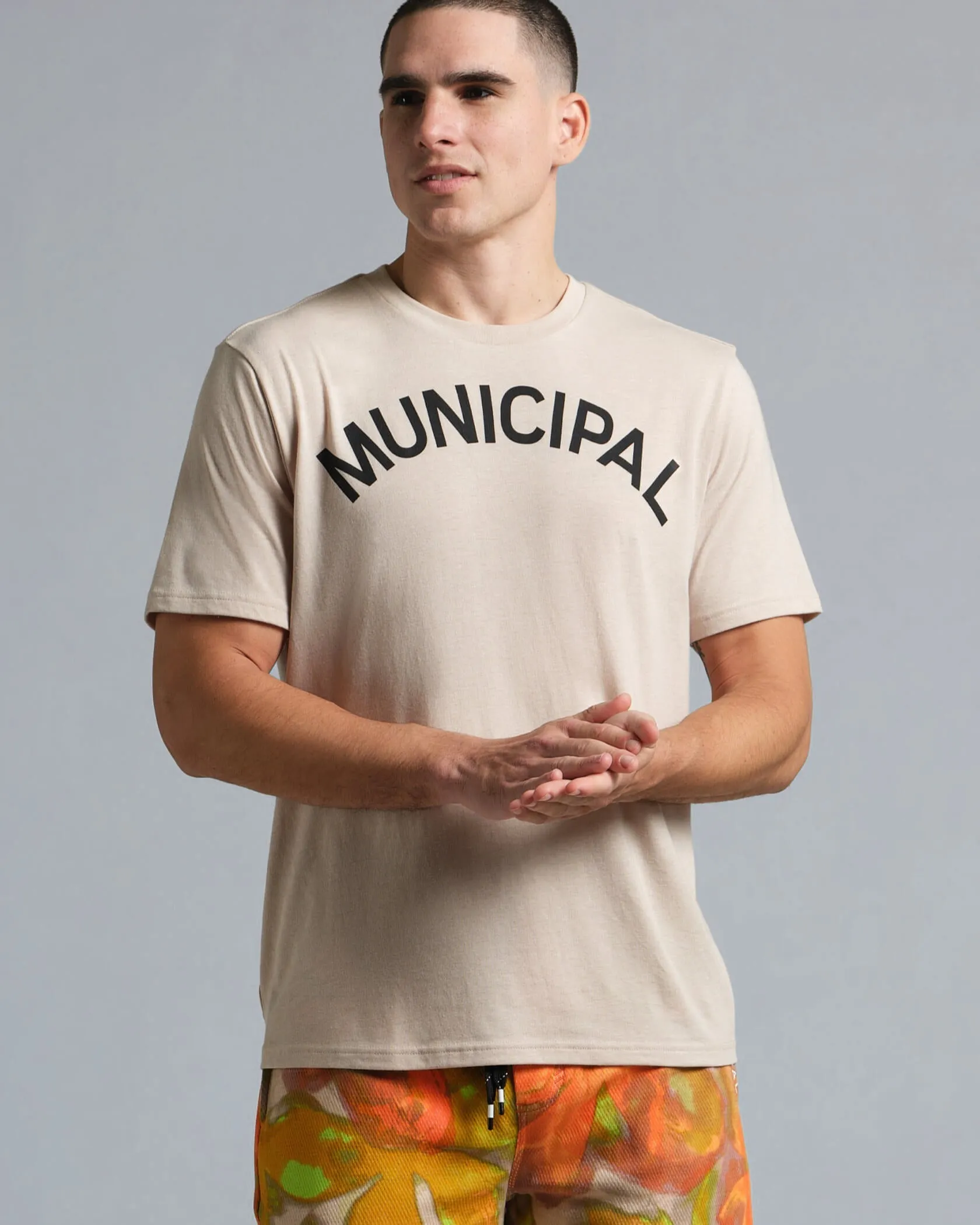 Municipal Origin SuperBlend T-Shirt - STONE