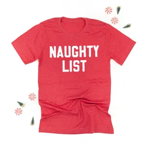 Naughty List - Unisex Tee