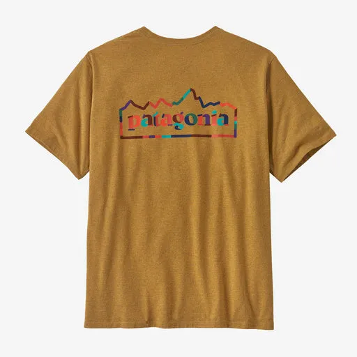 Patagonia Men's Unity Fitz Responsibili-Tee - Pufferfish Gold