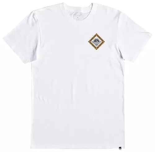 Quiksilver West Wind Short Sleeve T-Shirt - WHITE