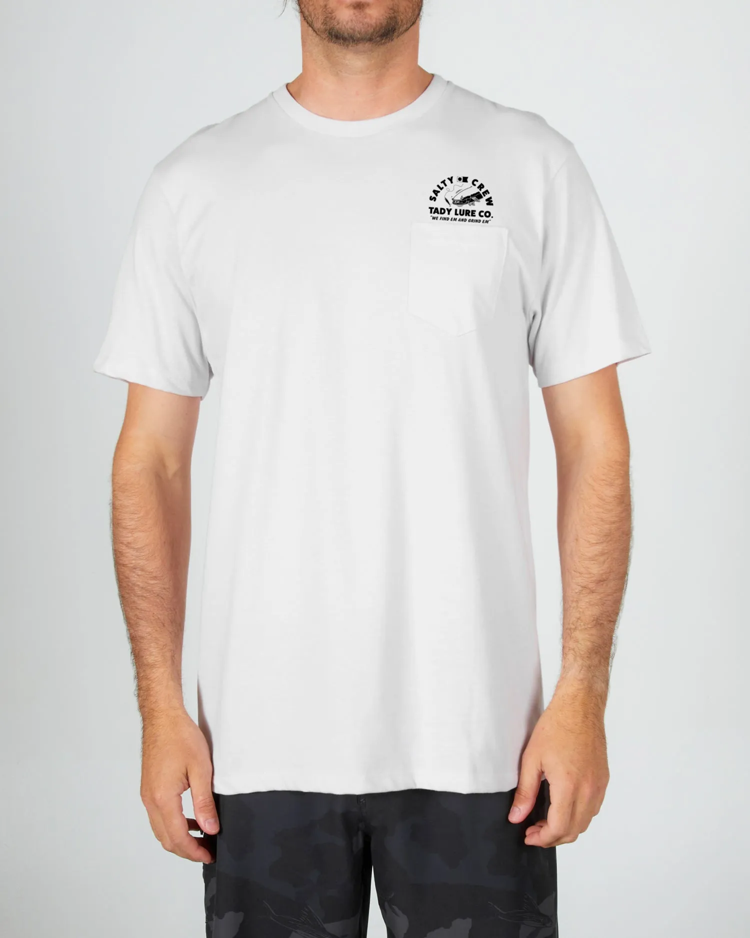 Salty Crew Tady S/S Standard Pocket Tee - WHITE