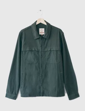 Satta Yoke Overshirt - Alpine Green