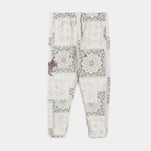 SP x Bruce Lee Be Paisley Joggers Mens Pants (Grey/White)