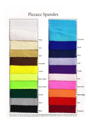 Spandex Swatch Card