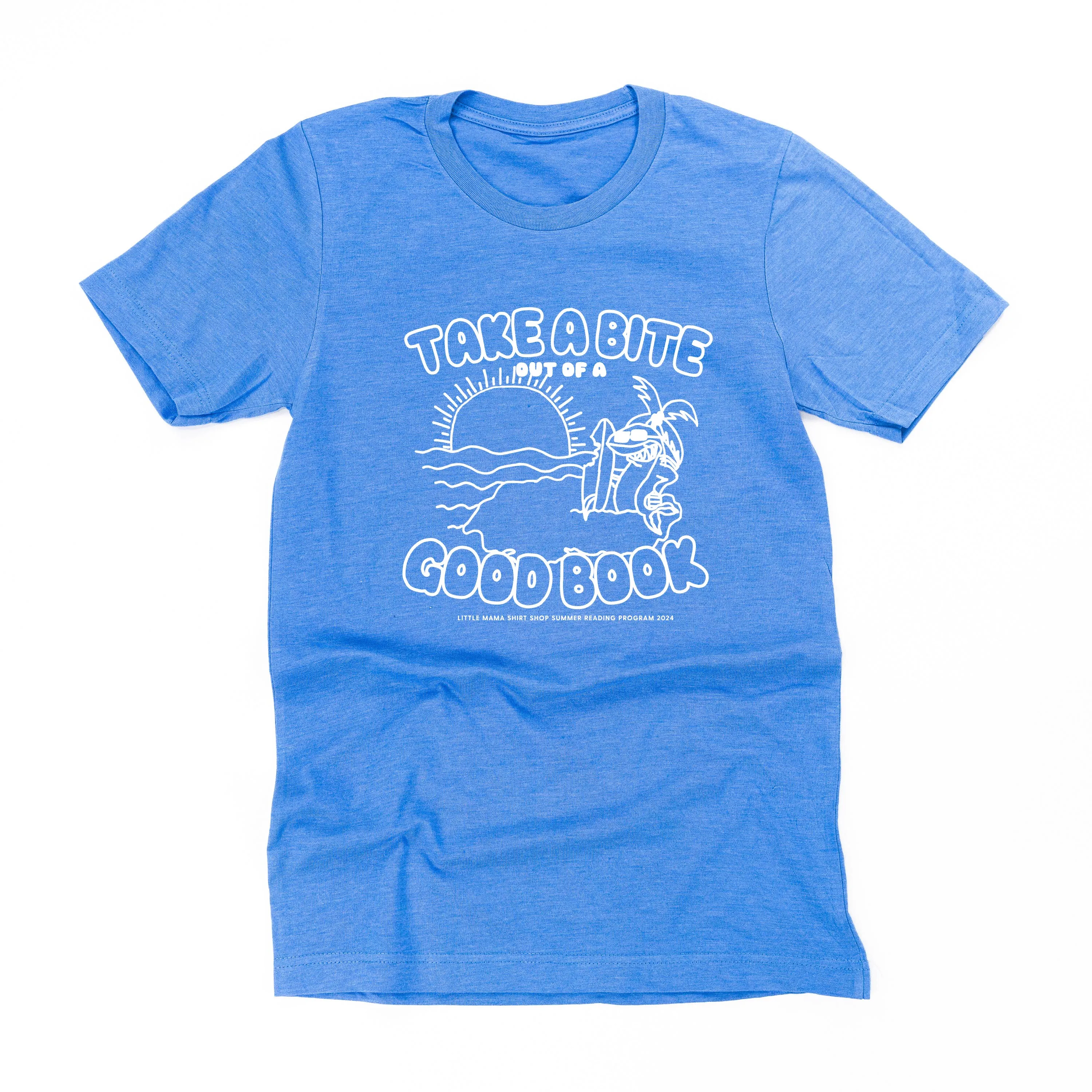 Take A Bite Out of A Good Book - Summer Reading Program 2024 - Unisex Tee