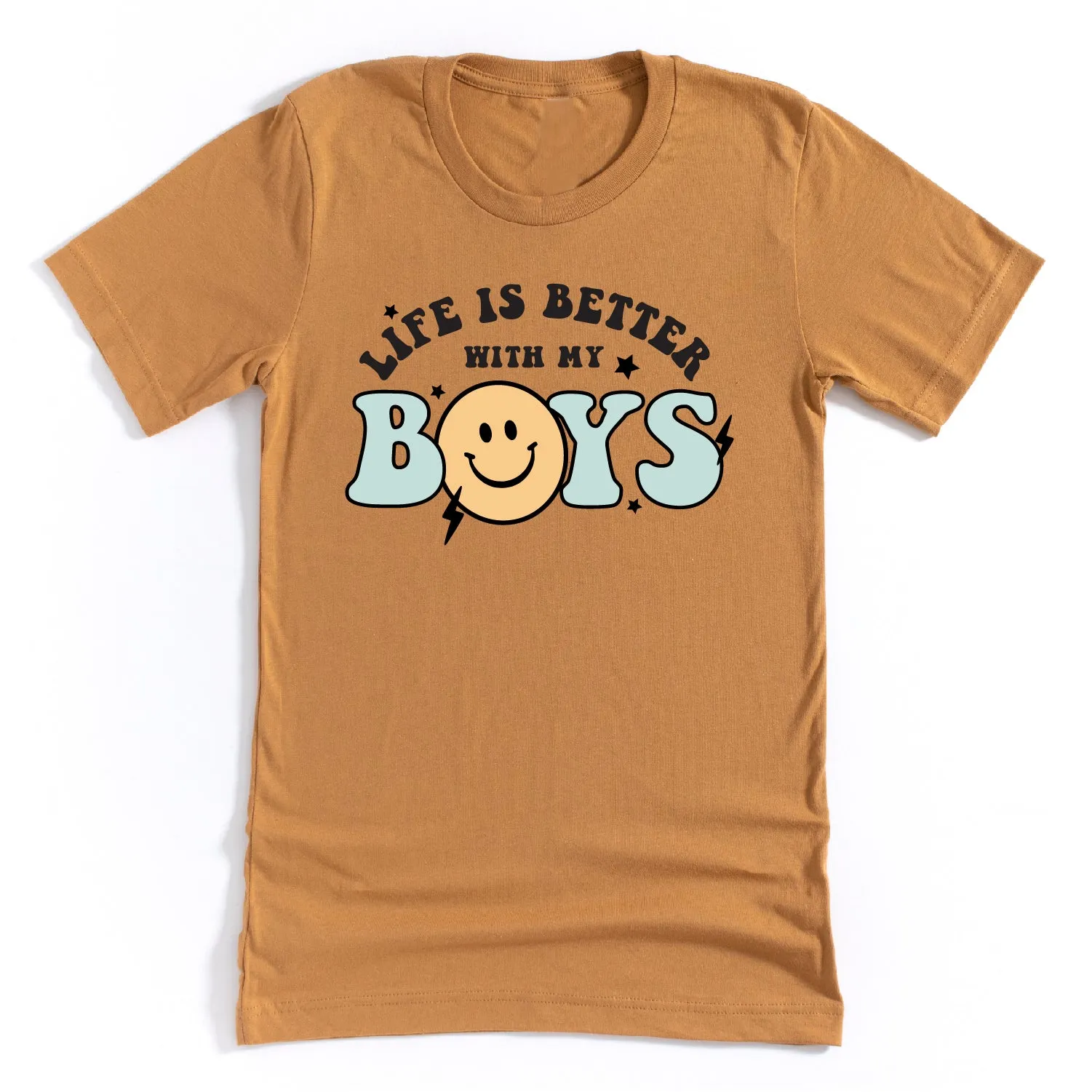 THE RETRO EDIT - Life is Better with My Boys (Plural) - Unisex Tee