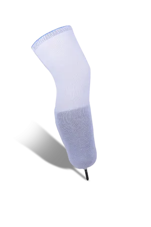 Trans-Tibial Sock with 19mm Hole Plain - Pack of 10