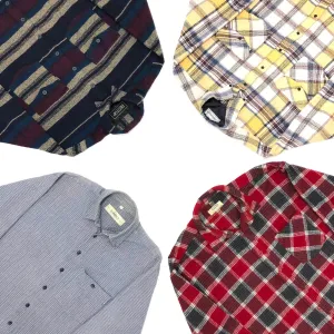 Vintage Flannel Shirt mix