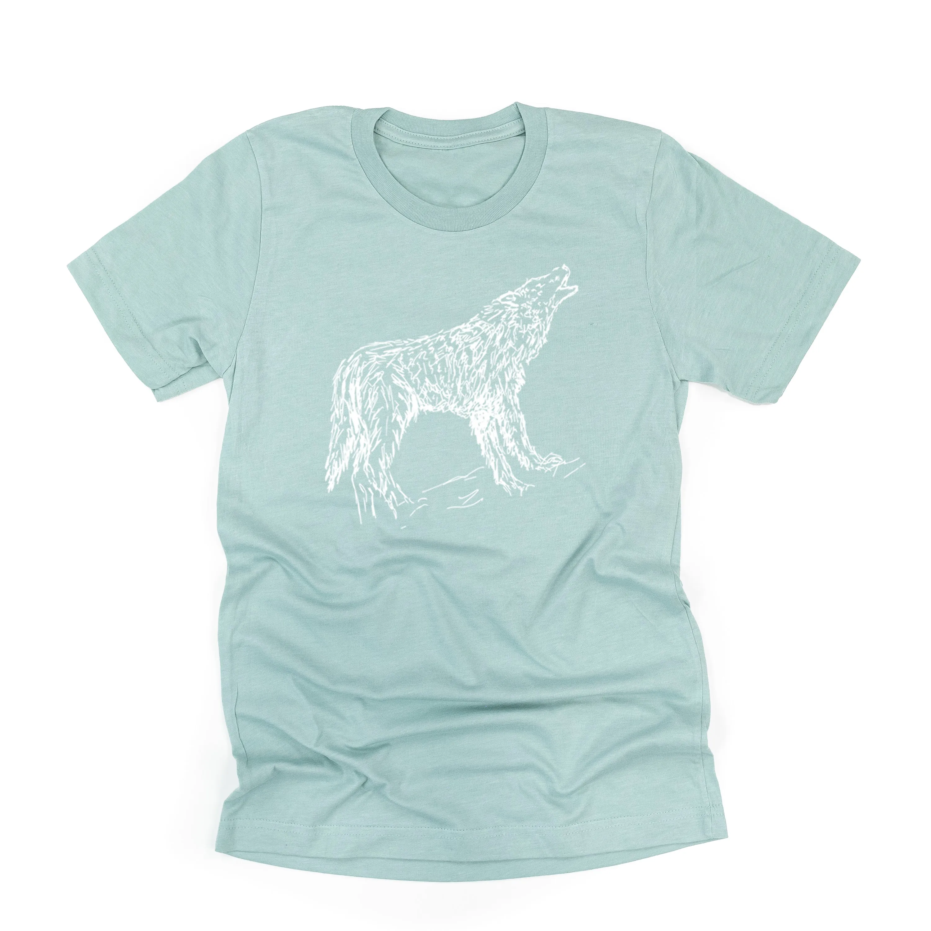 WOLF - HAND DRAWN - Unisex Tee