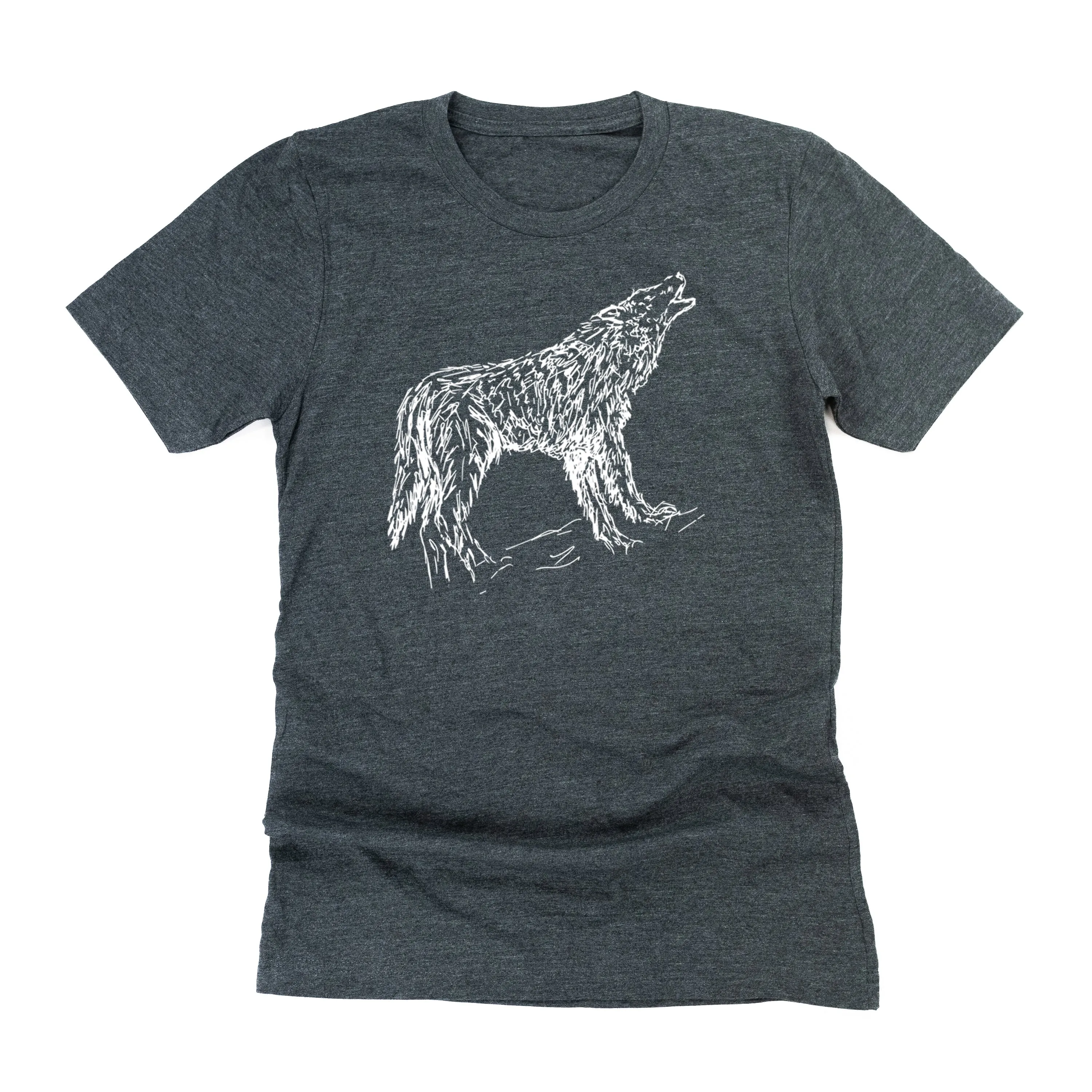 WOLF - HAND DRAWN - Unisex Tee