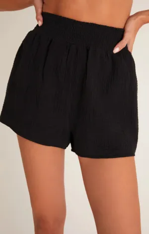 Z Supply Nalla Gauze Black Short